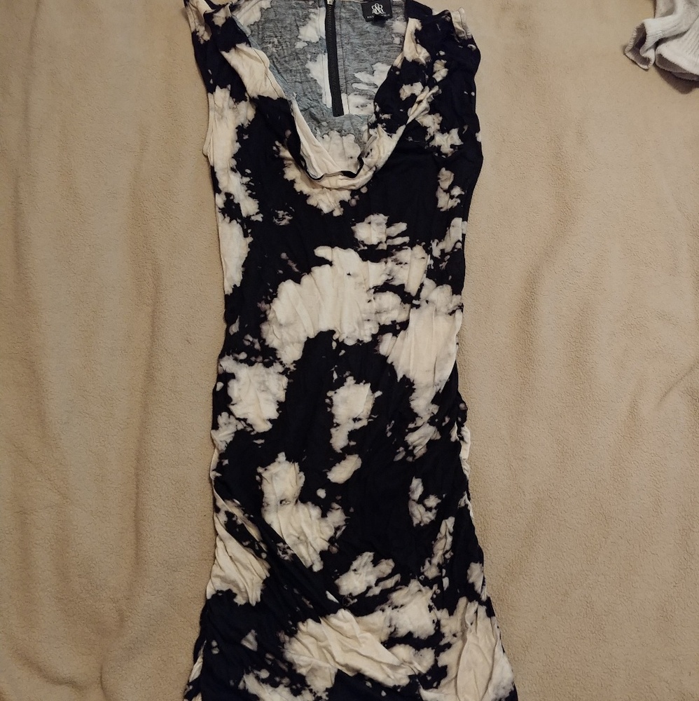 Black and white dress